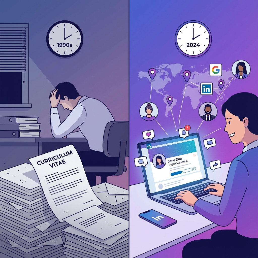 L'évolution du recrutement : du CV papier au profil numérique