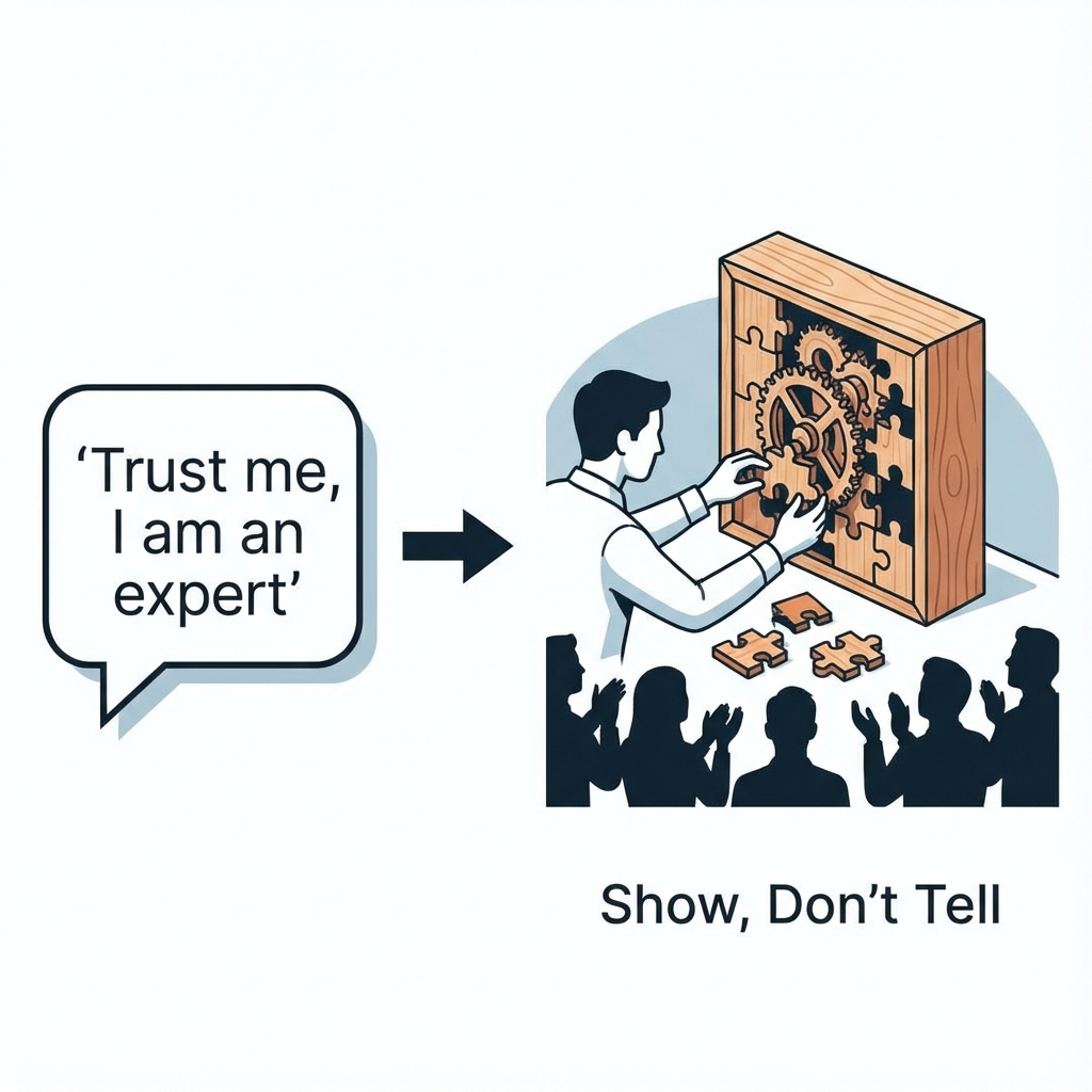 Diagramme Show Don't Tell